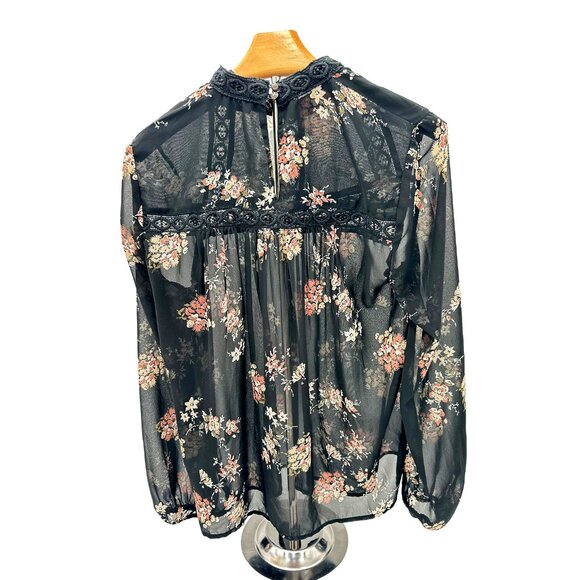 Lucky Brand Sheer Blouse - Picture 4 of 5